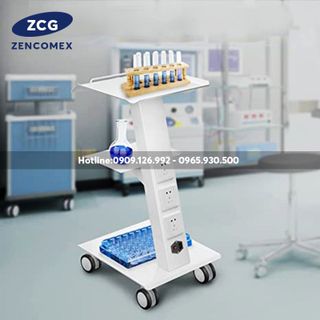 Xe đẩy 3 tầng nha khoa