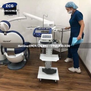 Xe đẩy 3 tầng nha khoa