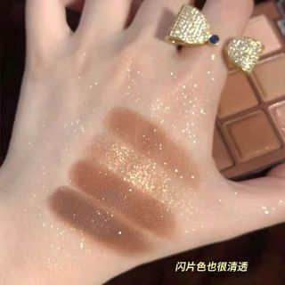 Phấn mắt cao cấp K’APEINE 9 ô tone nâu đất quyến rũ 3b/lô
