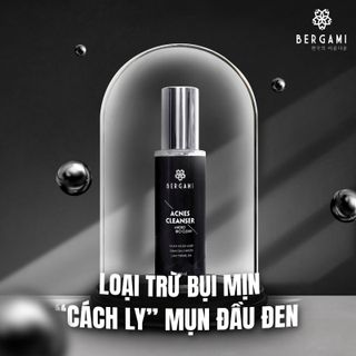 Sữa Rửa Mặt Nam Bergami Bùn Khoáng 100ml