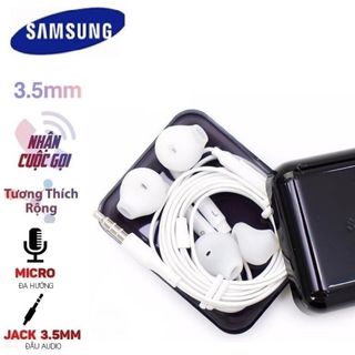 Tai Nghe chân tròn s7 zin dùng cho tất cả chân 3.5mm ( Bảo Hành 12 Tháng)