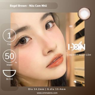 Bagel Brown - Lens 1 ngày - Kính Áp Tròng 1 ngày
