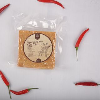 Bánh Tráng Dừa Yên Yên (Đặc sản Phú Yên) - Loại bịch vuông 80gr