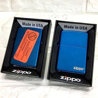 Bật lửa Zippo USA Zippo Mỹ có tem + hộp (Màu xanh) - Siêu Thị Bật Lửa bán buôn sll giá sỉ