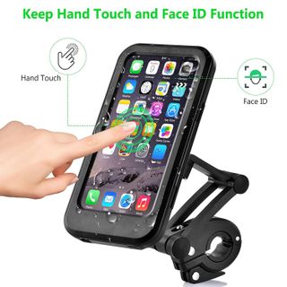 Giá Đỡ Điện Thoại Xe Máy Xe Đạp Chống Nước Xoay 360 Độ, Giá đỡ xe máy, Giá đỡ điện thoại gắn xe máy