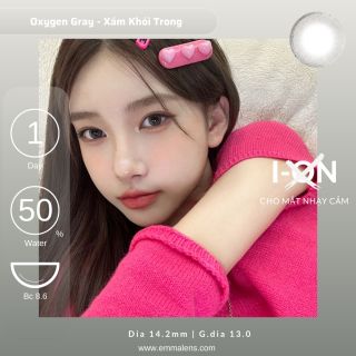 Oxygen Gray - Lens 1 ngày - Kính áp tròng 1 ngày