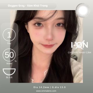 Oxygen Gray - Lens 1 ngày - Kính áp tròng 1 ngày