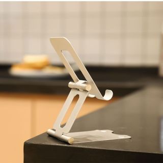 Giá Đỡ Điện Thoại Kim Loại Siêu Chắc Chắn, Kệ Đỡ Ipad Khung Gấp Gọn Chắc Chắn Khi Để Điện Thoại, Góc Xoay Linh Hoạt, Hỗ Trợ Làm Việc Hay Học Tập