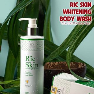Sữa Tắm Tảo Xanh Ric Skin Whitening Body Wash Kohinoor 300ml