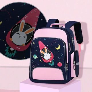Túi xách quảng châu Balo Học Sinh Phi Hành Gia - 12B3032 (Chuyên sỉ túi xách sll, balo, ví, thắt lưng, túi Laptop)