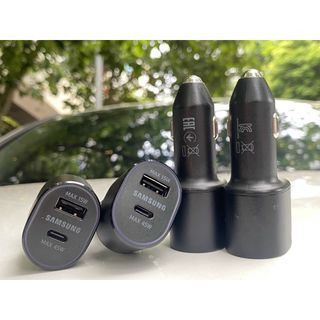 Tẩu sạc 45W Samsung PD 2.0 Sạc đôi xe hơi (45W, 15W) EP-L5300XBEGWW.
