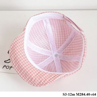 Mũ mềm kẻ S3-12m M284.40-ri4