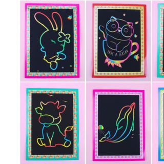 Tranh ma thuật rẻ đẹp cho trẻ em 95mm x135mm