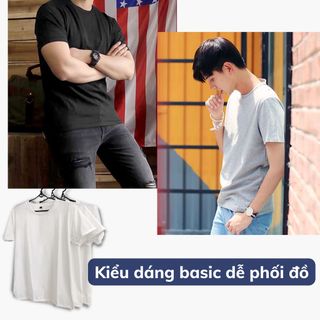 Áo thun trơn nhiều màu