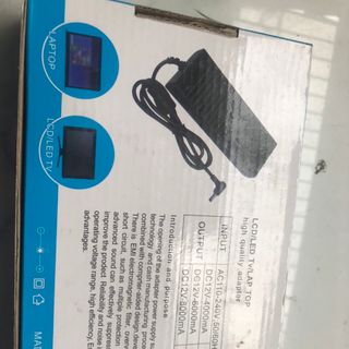 Bộ nguồn nhựa adapter 12V-5A -10A (DC) (Đen) - Hàng Chuẩn Công Ty - Chất Lượng - Bền - Sỉ Toàn Quốc