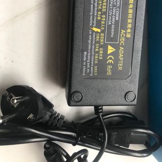 Bộ nguồn nhựa adapter 12V-5A -10A (DC) (Đen) - Hàng Chuẩn Công Ty - Chất Lượng - Bền - Sỉ Toàn Quốc