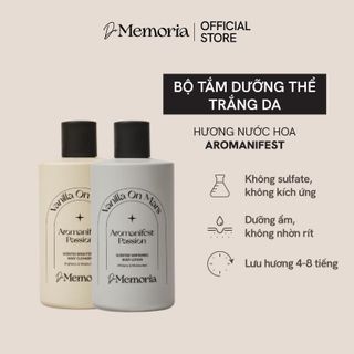 Sữa Tắm Và Dưỡng Thể Trắng Da Hương Nước Hoa Thư Giãn De Memoria 300ml/chai