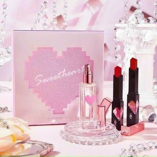 Set son và nước hoa rose pink gift giá sỉ