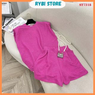 Set bộ đồ nữ áo sát cánh phối quần cùng tone mịn đẹp R40