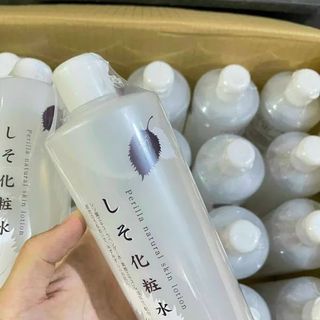 Nước Hoa Hồng Diếp Cá Tía Tô Dành Cho Da Dầu Mụn Toner Chinoshio Dokudami Natural Skin Lotion Nhật Bản 500ml
