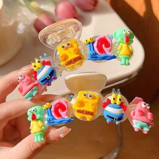 LỐ 12 GẤP TÓC charm BỌT BIỂN