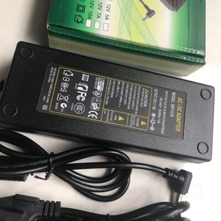 Bộ nguồn nhựa adapter 12V-5A -10A (DC) (Đen) - Hàng Chuẩn Công Ty - Chất Lượng - Bền - Sỉ Toàn Quốc