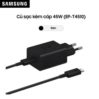 Củ Sạc Siêu Nhanh chính hãng Samsung 45w dành cho toàn bộ các máy dòng Note, S, Tab, Android, IP