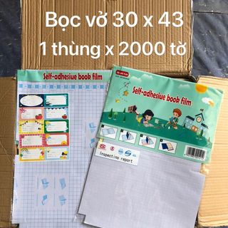 1 tập decan bọc vở