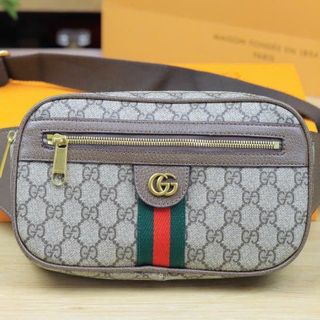 Túi xách quảng châu Ophidia Bum Bag Fullbox - 07B3045 (Chuyên sỉ túi xách sll, balo, ví, thắt lưng, túi Laptop)