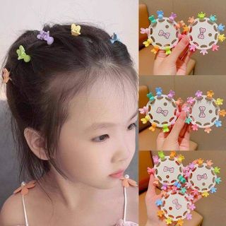 VỈ 10 GẤP TÓC MINI NHIỀU MÀU