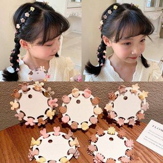 VỈ 10 GẤP TÓC MINI NHIỀU MÀU