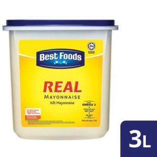 Xốt mayonnaise Real Best Food hộp 3 lít giá sỉ