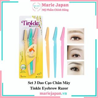 Set 3 cây cạo chân mày tiện dụng