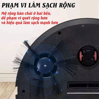 Robot hut bụi lau nhà tự động giá rẻ IS25A, máy hút bụi thông minh, thiết kế nhỏ gọn, phun sương khử khuẩn, robot hut bụi lau nhà giá sỉ