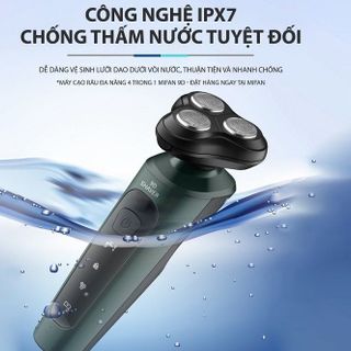 Tông đơ cạo râu đa năng 9D Shaver, máy cạo râu mini, máy caoh râu, dao cạo dâu nam, máy cạo râu khô cầm tay, không dây- Máy Chạy Siêu Sát, Siêu Trắng cho nam nữ tại nhà thậm chí có thể mang đi du lịch