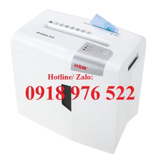 Máy hủy tài liệu công suất 12 tờ/lần HSM Shredstar S10 nhập khẩu từ Đức, thùng chứa giấy 16 lít