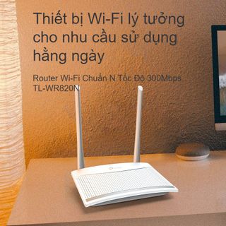BỘ PHÁT WIFI TP-LINK TL-WR820N WIRELESS N300MBPS
