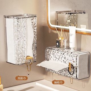 Hộp đựng giấy dán tưởng trong suốt