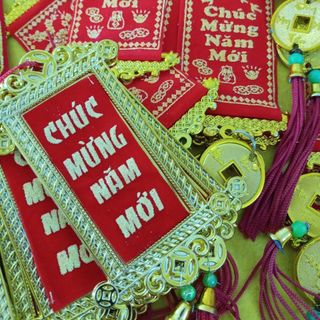 Dây treo tết đủ mẫu
