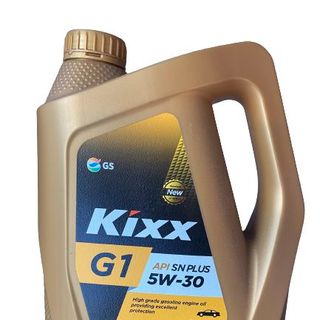 Dầu máy (nhớt máy) Kixx G1 - 5W-30 máy xăng 5L (can vàng) nhựa giá sỉ