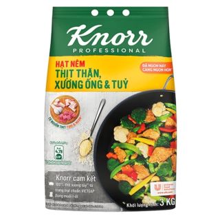 Hạt nêm thịt thăn xương ống và tủy Knorr gói 03kg giá sỉ
