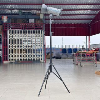 Bộ Đèn Studio ET300S Loại 90cm - Công Suất 600W, 3 Chế Độ Sáng, Màn Hình Thông Số, Chân Đèn 2m7 Gấp Gọn Thoải Mái Di Chuyển