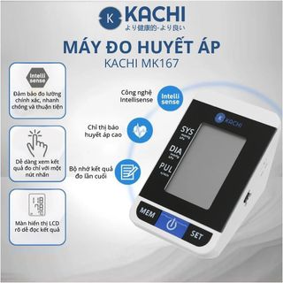 MÁY ĐO HUYẾT ÁP BẮP TAY BLS2009A GIỌNG NÓI TIẾNG VIỆT - KACHI