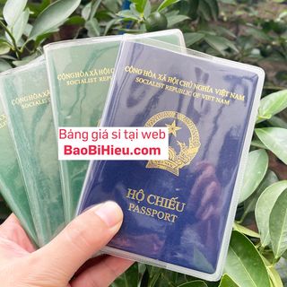 Bao passport hộ chiếu dẻo trong PVC