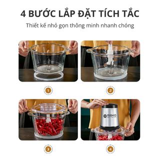 MÁY XAY CỐI THỦY TINH CAO CẤP MK135 - MISHIO