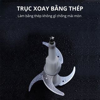 MÁY XAY THỊT 1.8L CỐI INOX MK157 - MISHIO