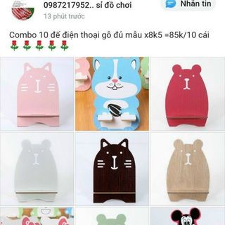 Đế điện thoai gỗ đẹp đủ mẫu nhe