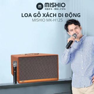 LOA GỖ DI ĐỘNG MISHIO MK-H125 (TẶNG KÈM MICRO) - MISHIO giá sỉ