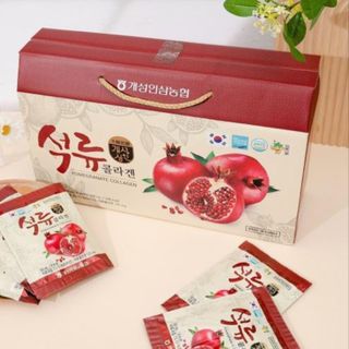 NƯỚC UỐNG COLLAGEN LỰU ĐỎ HÀN QUỐC 30 gói x 50ml