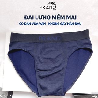 Quần Lót Nam Tam Giác Dệt Kim Đúc Nguyên Chiếc Cao Cấp Màu Trung Tính Trơn Boxer Sịp Đùi Tam Giác PV 11